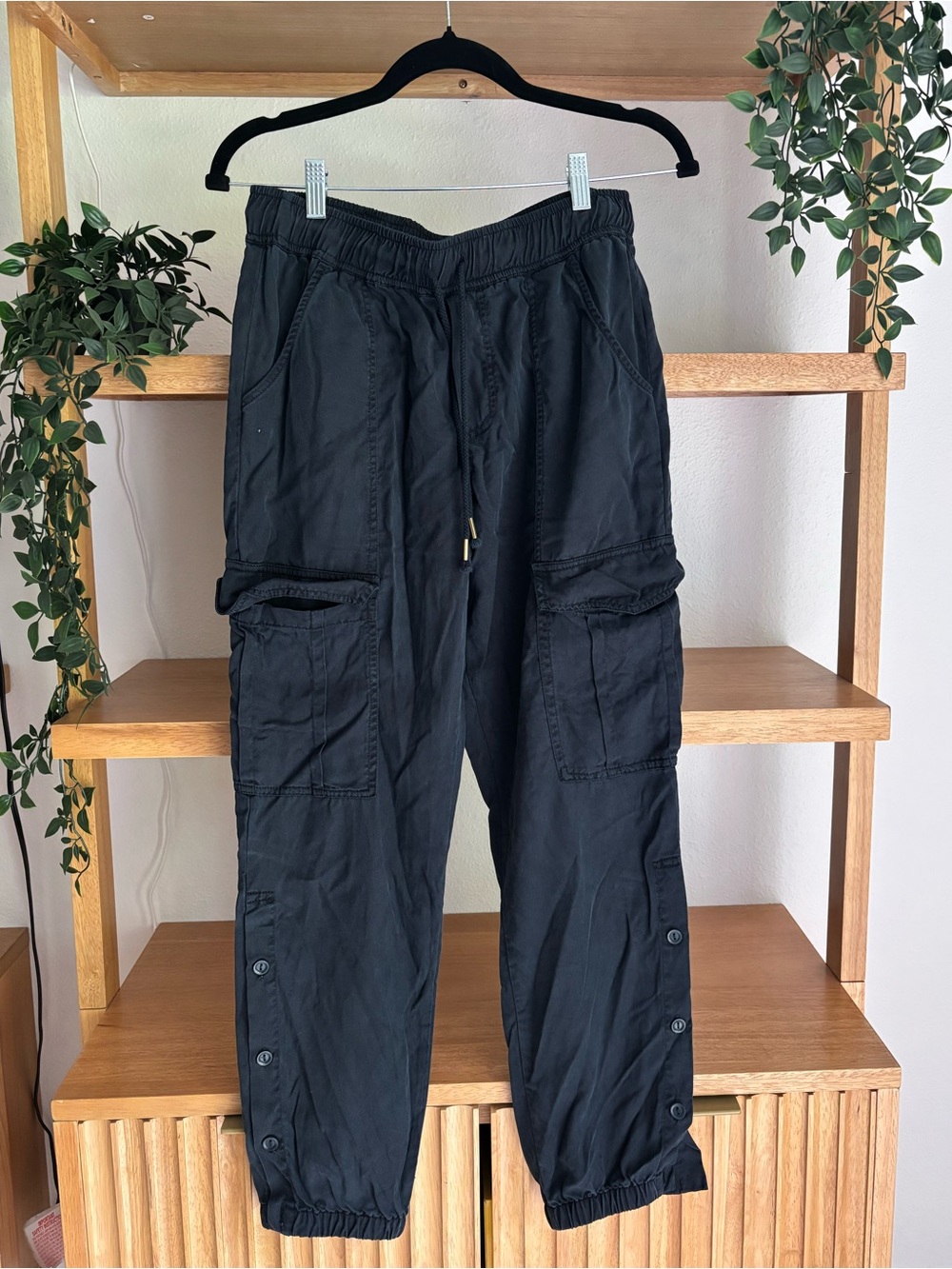Young Fabulous & Broke (YFB) Navy Cargo Utility Joggers - 100% Tencel